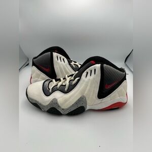 Nike Zoom FP Fun Police Mens Size 13 Varsity Red / White Cement